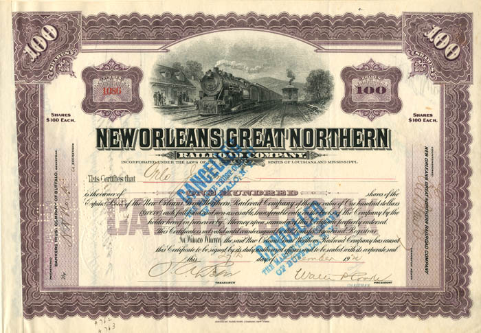 New Orleans Great Northern Railroad Co.